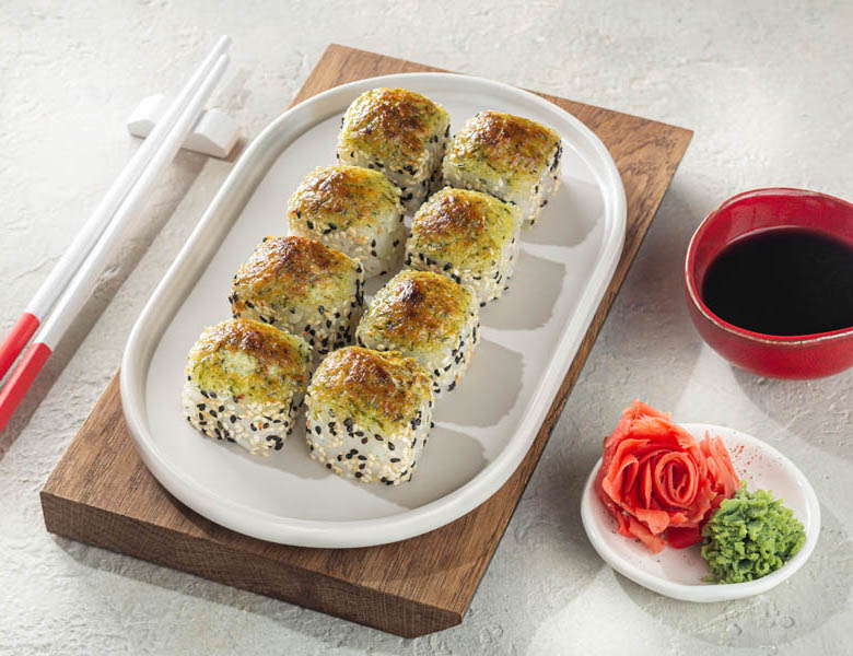 Ролл Запеченный тартар